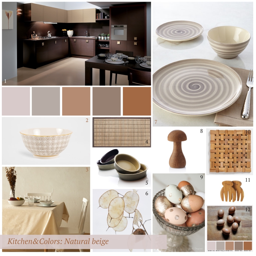 lacaccavella, kitchencolors, beige, taupe, naturalcolor, colors, inspiration